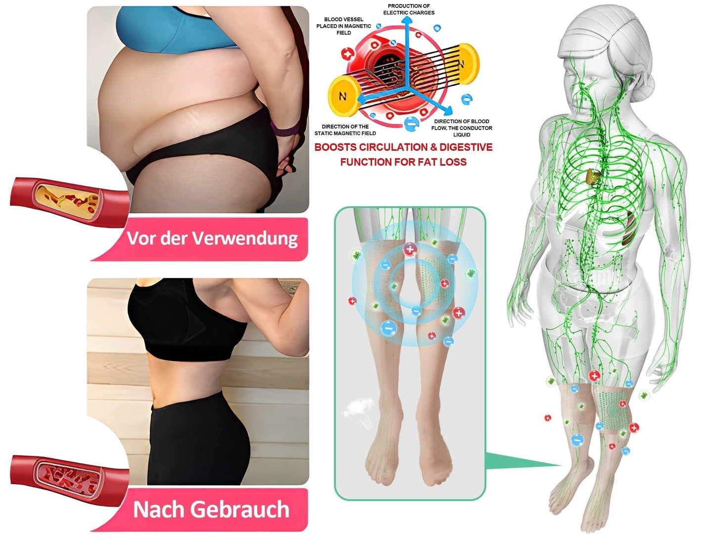 ✨PEARLMOON™ Ionen-Korrektur Lymphatische Entgiftung Langer Schlauch Seidenstrümpfe  (🔥🔥 Begrenztes Angebot, gilt 30 Minuten lang)💥