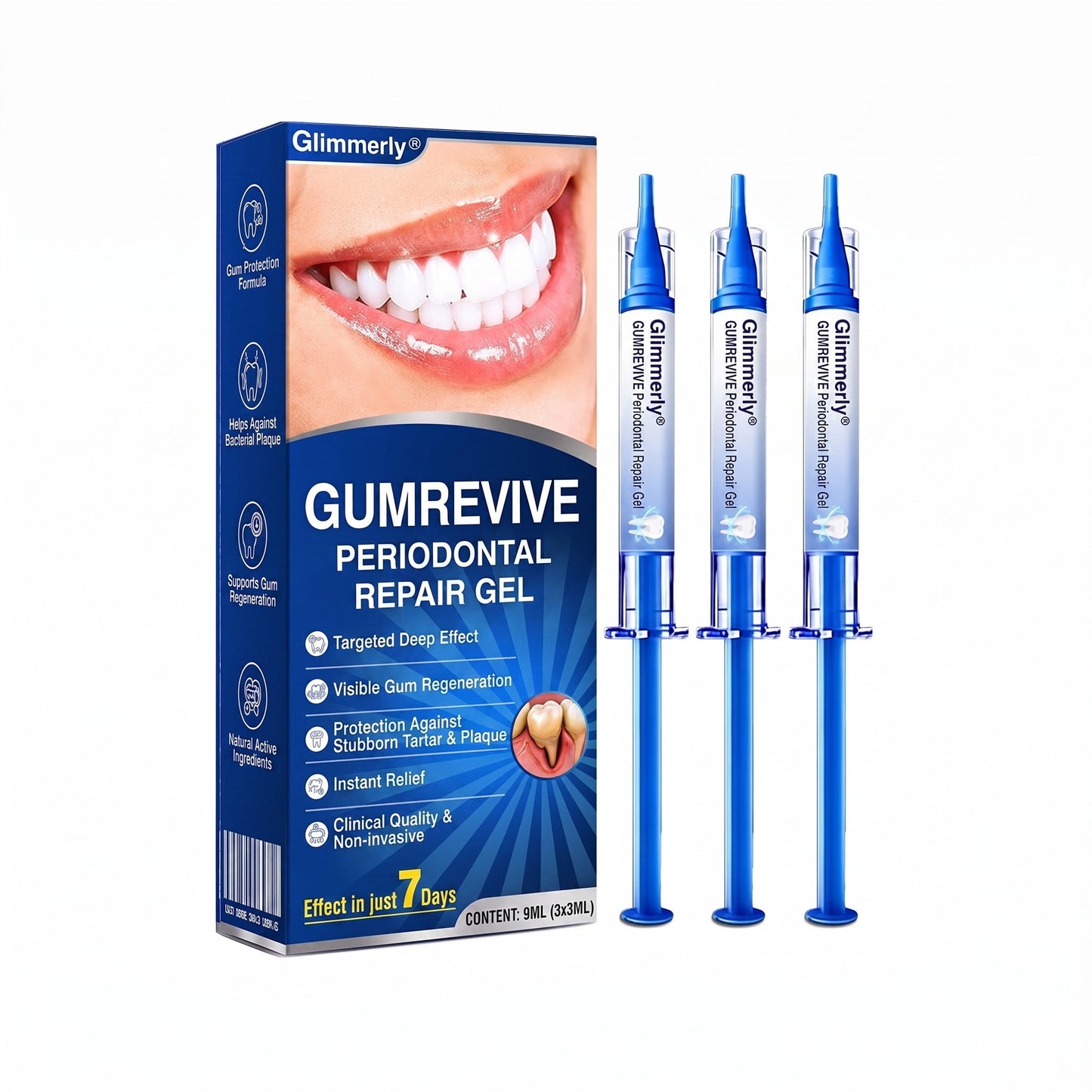 Glimmerly® GumRevive periodontal repair gel✨